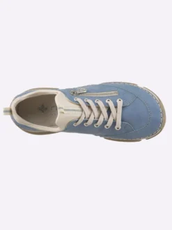Sneaker mit elastischem Einsatz