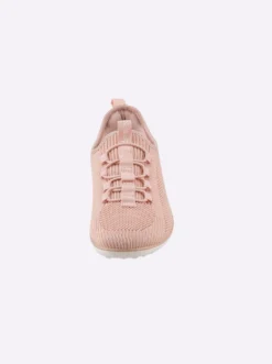 Sneaker mit flacher Gummi-Laufsohle