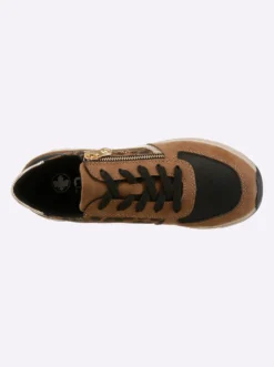 Sneaker mit Leo-Muster