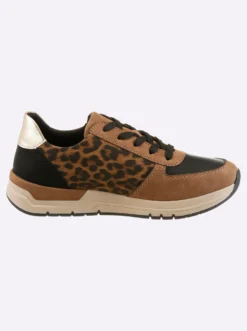 Sneaker mit Leo-Muster
