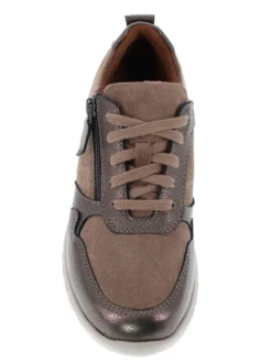 Sneaker mit seitlichem Reißverschluss, Weite H