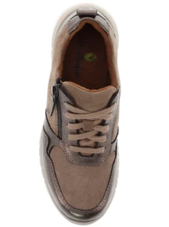 Sneaker mit seitlichem Reißverschluss, Weite H