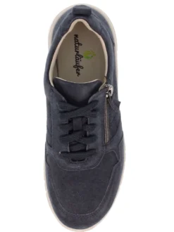 Sneaker mit seitlichem Reißverschluss, Weite H