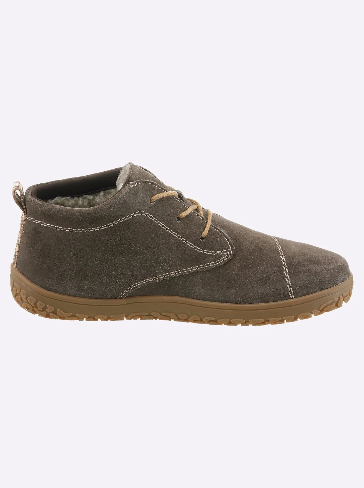 Sneaker mit Veloursleder
