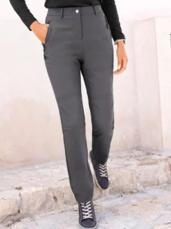 Softshellhose mit Fleece-Innenseite