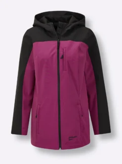 Softshelljacke mit Brusttasche