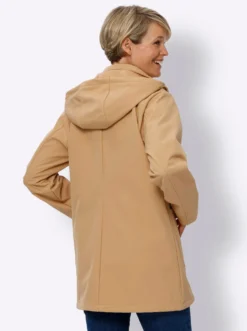 Softshelljacke mit Fleece-Futter