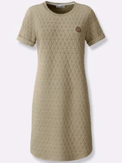 Sommerkleid im Jacquard-Muster