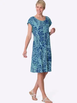 Sommerkleid in A-Form, bedruckt