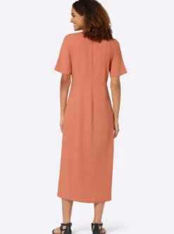 Sommerkleid Knöpfe in Horn-Optik
