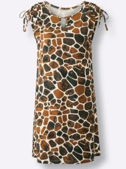 Sommerkleid mit Bindeband an der Schulter