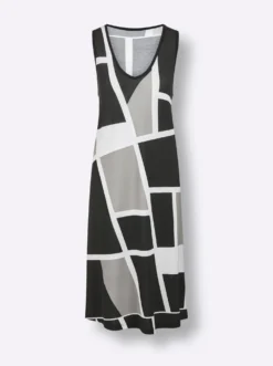 Sommerkleid mit Grafik-Druck