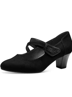 Spangenpumps mit Klettverschluss