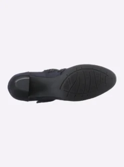 Spangenpumps mit Klettverschluss