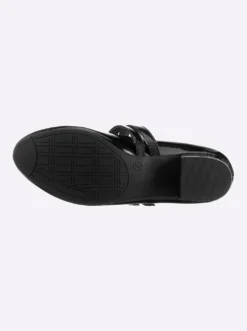 Spangenpumps mit Riemchen