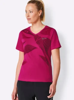 Sportshirt mit Stretch-Anteil