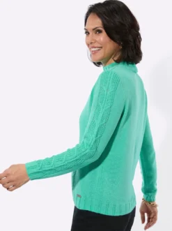 Stehkragenpullover