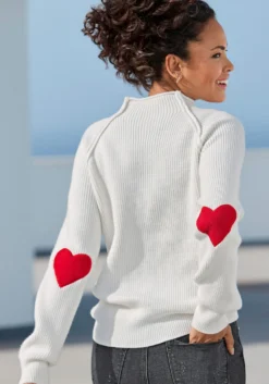 Stehkragenpullover