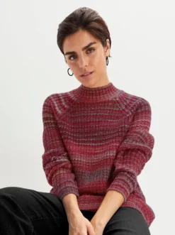 Stehkragenpullover