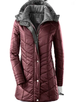 Steppjacke in Microfaser-Qualität, pflegeleicht