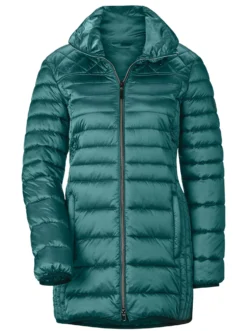 Steppjacke mit dezentem Glanz