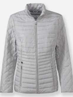 Steppjacke mit leichter Wattierung