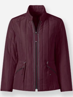 Steppjacke mit Längssteppung