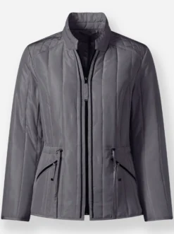 Steppjacke mit Längssteppung