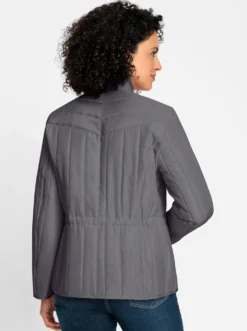 Steppjacke mit Längssteppung