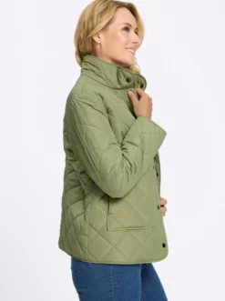 Steppjacke mit Stehkragen