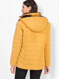 Steppjacke mit Teddy-Fleece innen