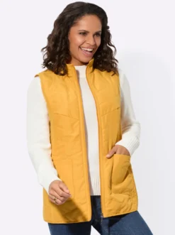 Steppweste mit leichter Wattierung
