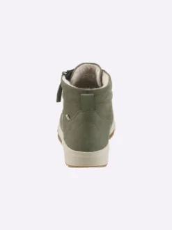 Stiefelette aus Glattleder