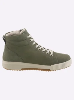 Stiefelette aus Glattleder