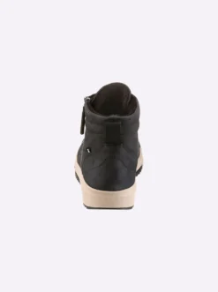 Stiefelette aus Glattleder
