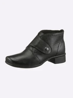 Stiefelette mit Klettverschluss