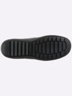 Stiefelette mit Kroko-Prägung
