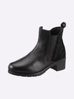 Stiefelette mit Nieten-Verzierung
