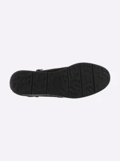 Stiefelette mit Nubukleder