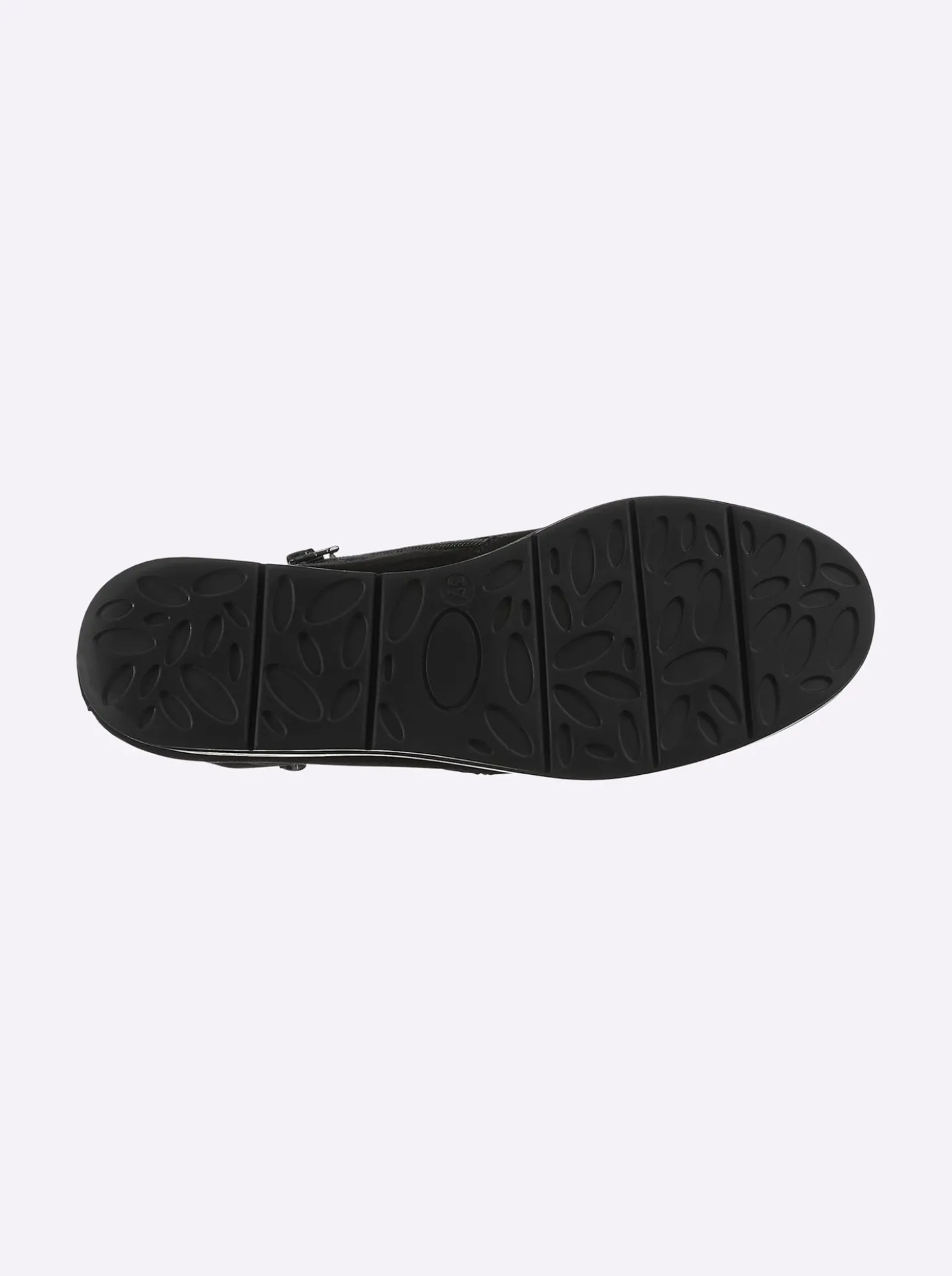 Stiefelette mit Nubukleder