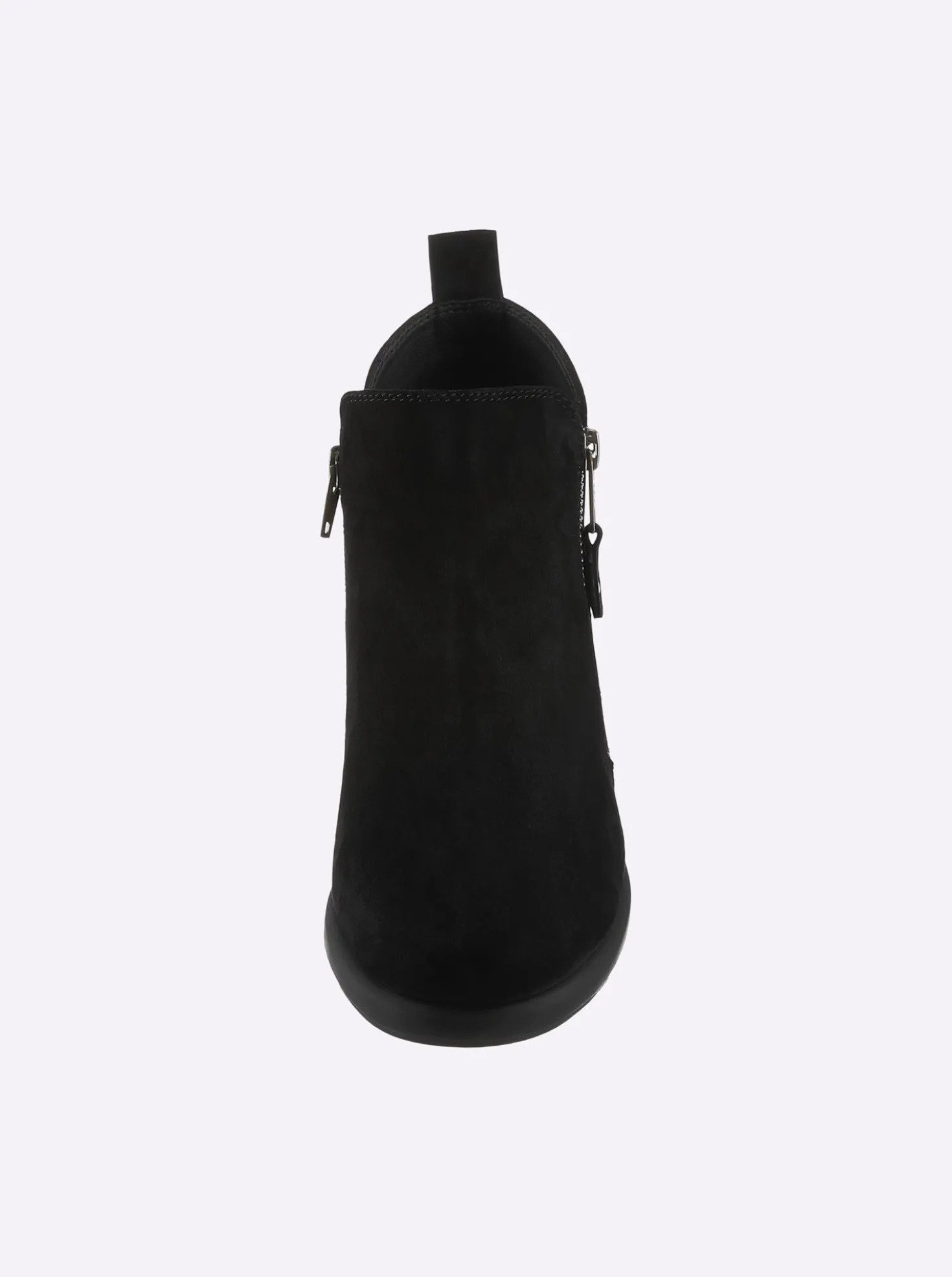 Stiefelette mit Nubukleder