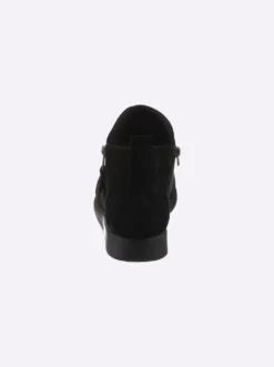 Stiefelette mit Nubukleder
