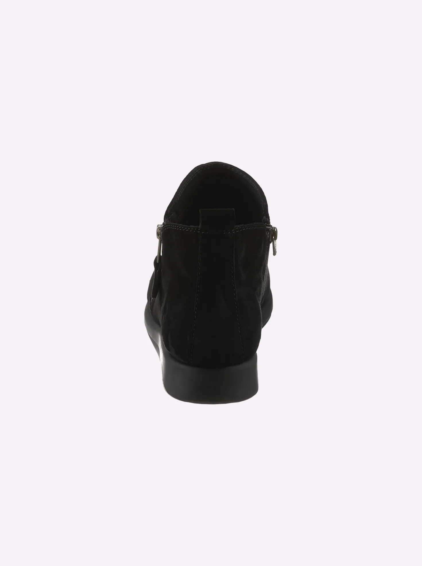 Stiefelette mit Nubukleder