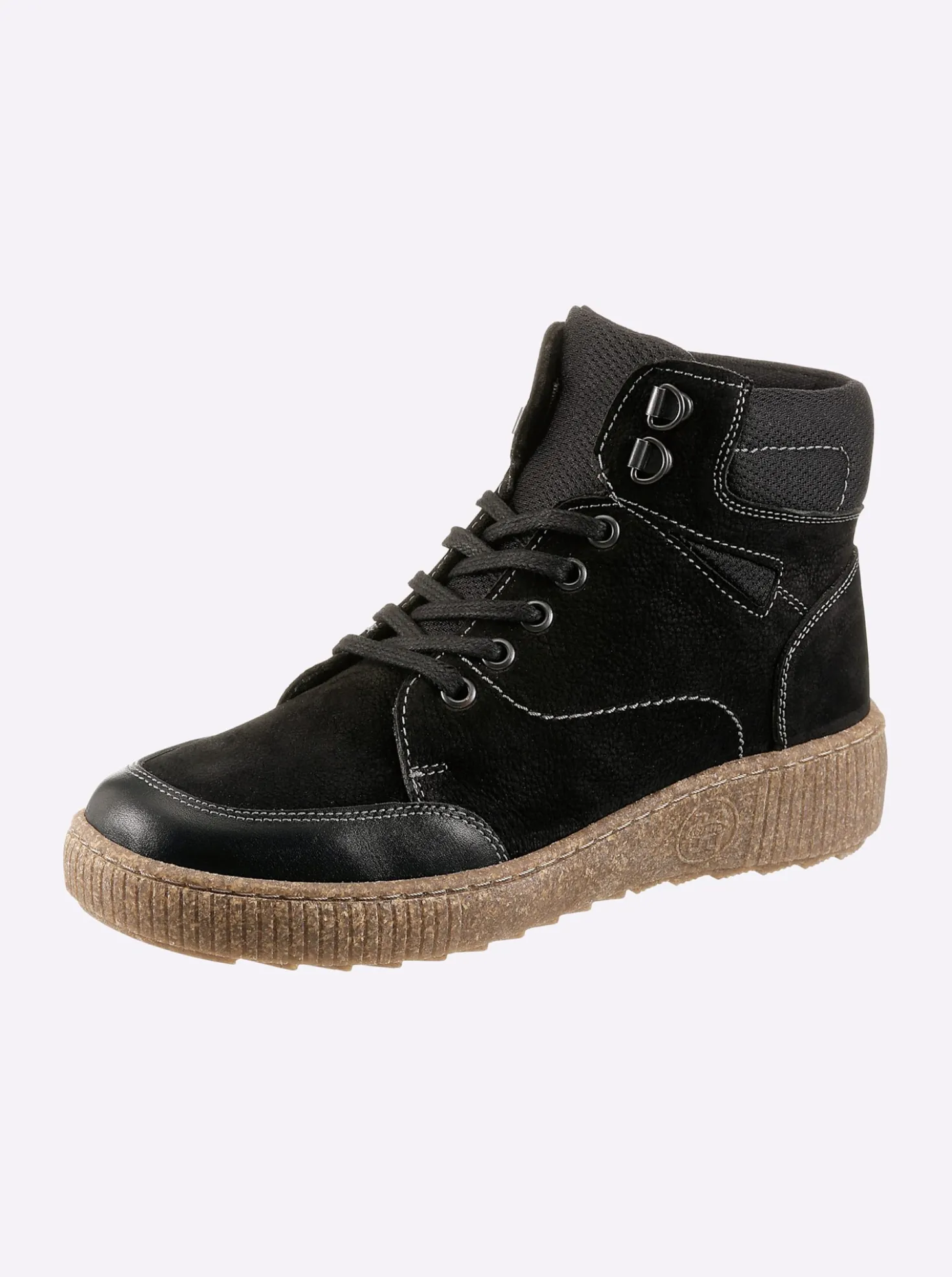 Stiefelette mit Polsterung