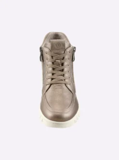 Stiefelette mit Profilsohle