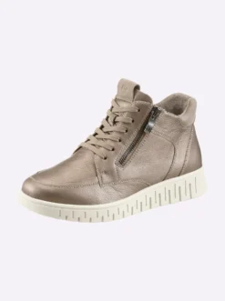 Stiefelette mit Profilsohle