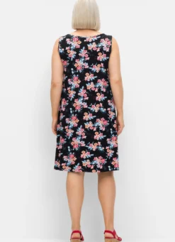 Strandkleid mit Grafikprint