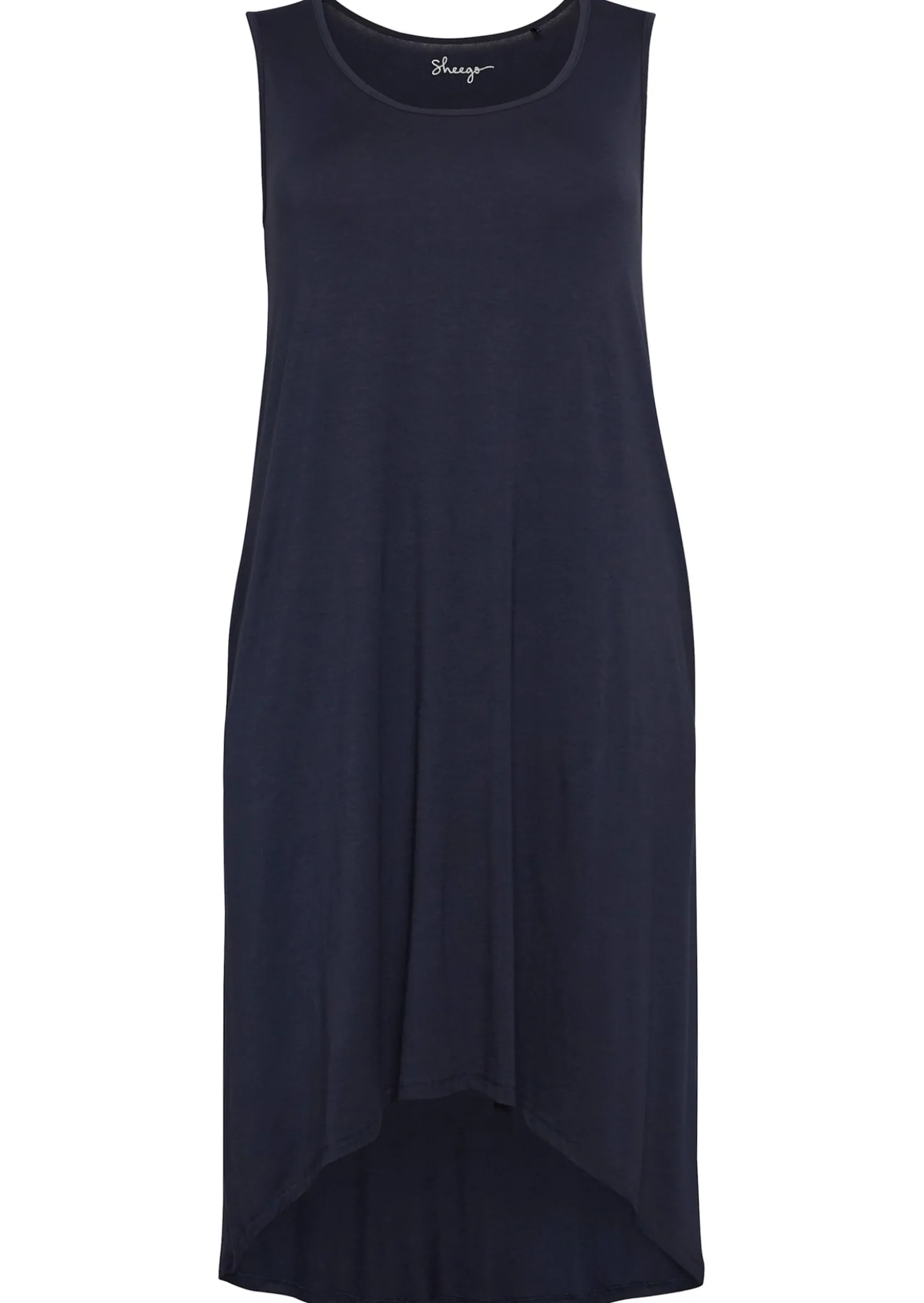Strandkleid mit Vokuhila-Saum