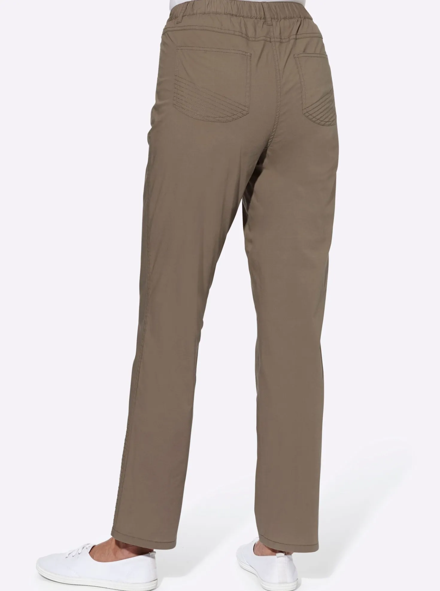 Stretch-Hose mit rückwärtigem Dehnbund