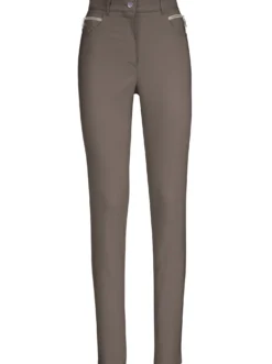 Stretch-Hose mit Zier-Taschen vorne